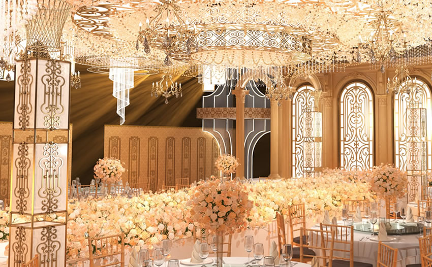 婚礼堂设计公司